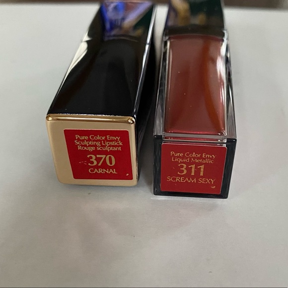 Estée Lauder Siren Night Ruby Red Lips Gift Set Lip Gloss Lipstick Lip Liner Red - Picture 8 of 8